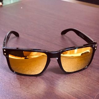 オークリー(Oakley)のオークリー OAKLEY HOLBROOK (A) ゴールドミラー(サングラス/メガネ)