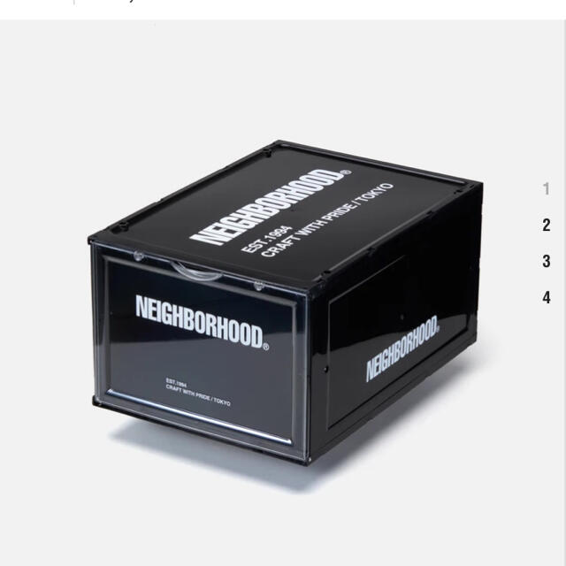 NEIGHBORHOOD - NEIGHBORHOOD CI / P-SNEAKER STORAGE４個セットの通販