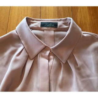 レリアン(leilian)のレリアン　ボウタイブラウス　ピンク　9号(シャツ/ブラウス(長袖/七分))