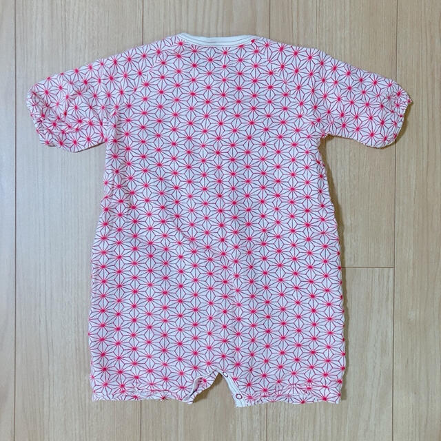 赤ちゃんの城　ロンパース　50 60 キッズ/ベビー/マタニティのベビー服(~85cm)(ロンパース)の商品写真