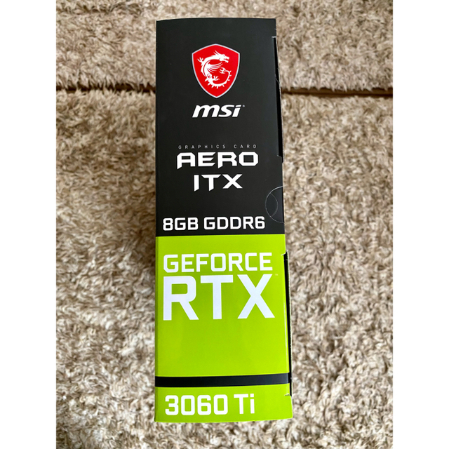 【新品・未開封】RTX 3060 Ti AERO ITX 8G OC LHR