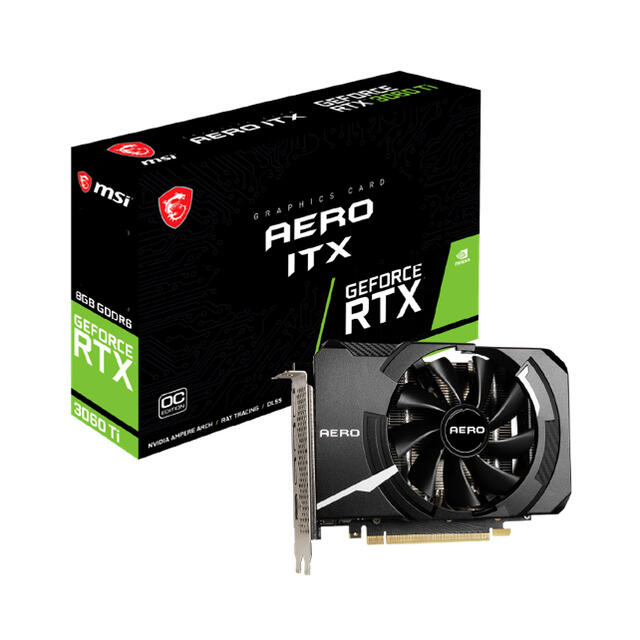 【新品・未開封】RTX 3060 Ti AERO ITX 8G OC LHR