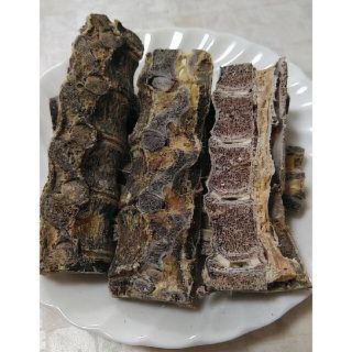 国産　無添加　鹿の背骨半割100g＋鹿の足骨大(ペットフード)