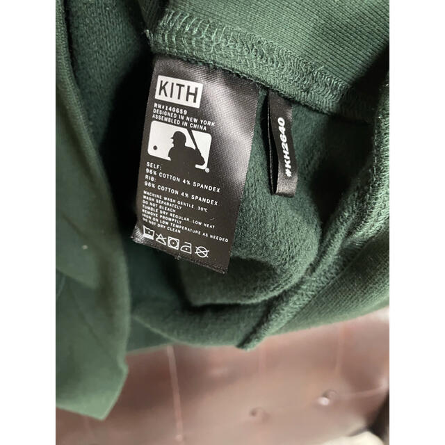 KEITH(キース)のKITH NY Yankees Williams 3 Hoodie グリーンL メンズのトップス(パーカー)の商品写真