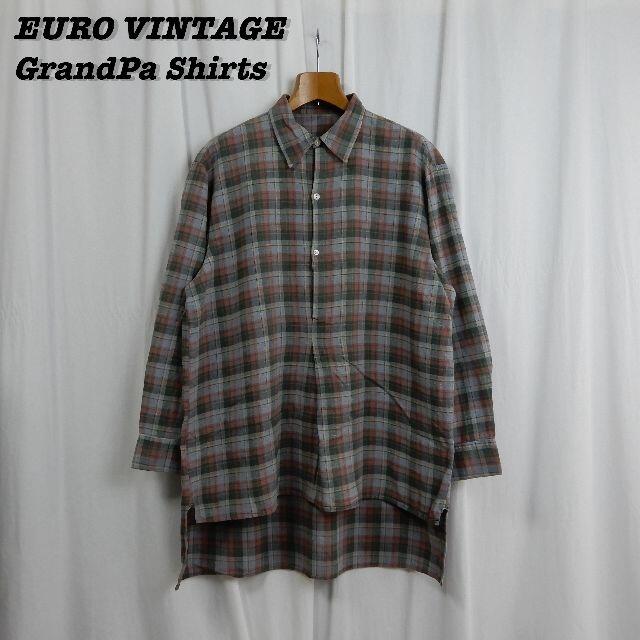 EURO Vintage Grandpa shirts 1960s 1970s