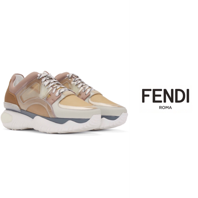 FENDI(フェンディ)のFENDI ロゴスニーカー 7 41 メンズの靴/シューズ(スニーカー)の商品写真