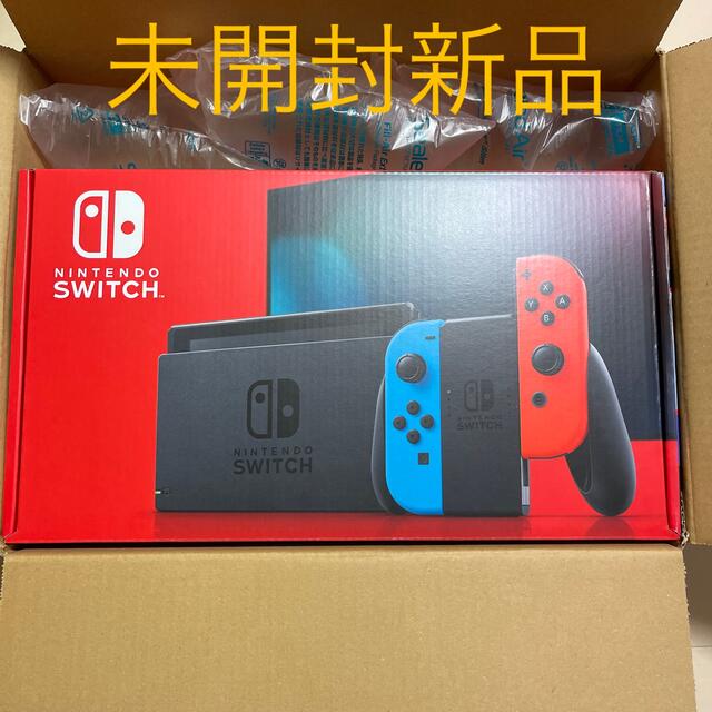 Nintendo Switch(ニンテンドースイッチ)のニンテンドー　スイッチ　未開封新品 エンタメ/ホビーのゲームソフト/ゲーム機本体(家庭用ゲーム機本体)の商品写真