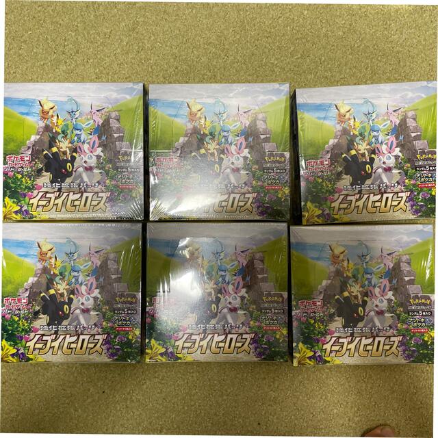 x様専用 イーブイヒーローズ6box Box/デッキ/パック