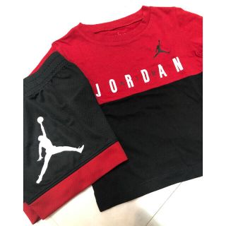 ナイキ(NIKE)の【新品・タグ付き】1才半　ジョーダンセットアップ　ジョーダンキッズ(Ｔシャツ)