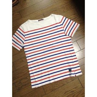 アーバンリサーチ(URBAN RESEARCH)の美品URBAN RESEARCH　ボーダーカットソー　アーバン(Tシャツ/カットソー(半袖/袖なし))