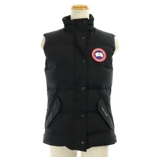 カナダグース(CANADA GOOSE)のカナダグース フリースタイル ダウンベスト ジップアップ スタンドカラー(ダウンベスト)