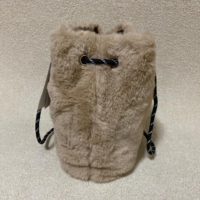 しまむら(シマムラ)のプチプラのあや　ファー巾着ショルダーバッグ レディースのバッグ(ショルダーバッグ)の商品写真