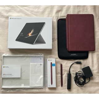 マイクロソフト(Microsoft)のsurface go 中古品　付属品あり(ノートPC)