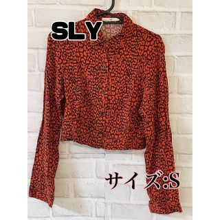 スライ(SLY)のレオパードシャツ トップス(シャツ/ブラウス(長袖/七分))