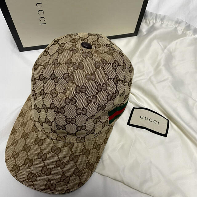 新品同様】GUCCI キャップ Mサイズ-