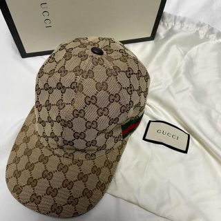 グッチ(Gucci)の【新品同様】GUCCI キャップ　Mサイズ(キャップ)