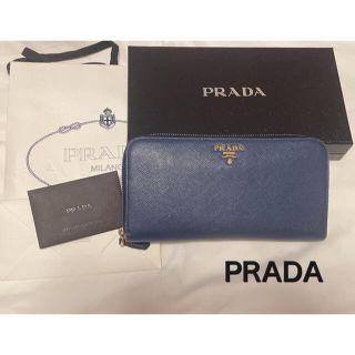 プラダ(PRADA)の♡ PRADA ♡ サフィアーノ　ラウンドファスナー　財布(財布)