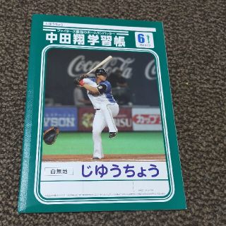 ホッカイドウニホンハムファイターズ(北海道日本ハムファイターズ)の中田翔　学習帳(スポーツ選手)