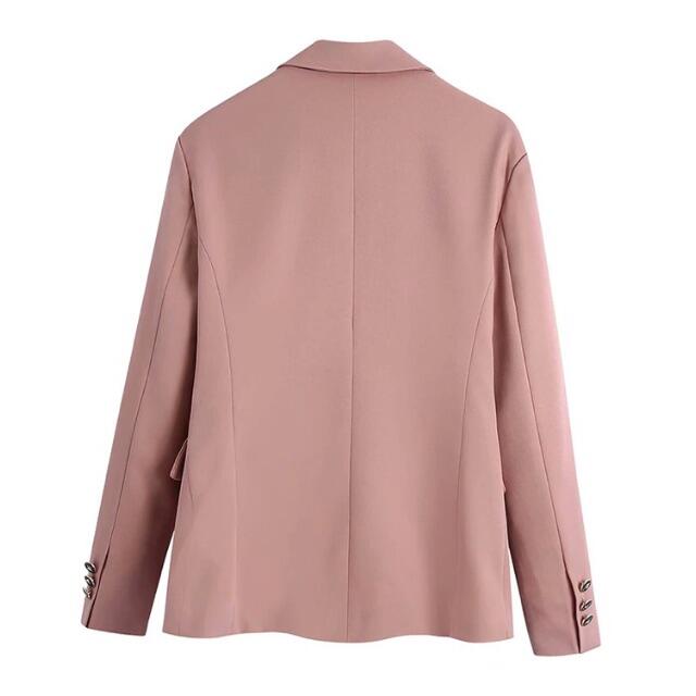 ZARA - 🌰9月新作🌾5687◇pink ピンク ダブル ジャケット ZARA - 🌰9月新作🌾5687◇pink ピンク ダブル ジャケット