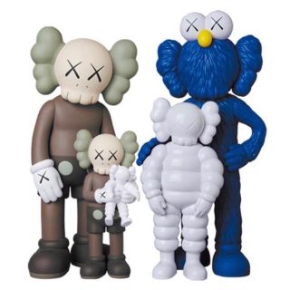 メディコムトイ(MEDICOM TOY)の当選品✨KAWS FAMILY BROWN/BLUE/WHITE(フィギュア)