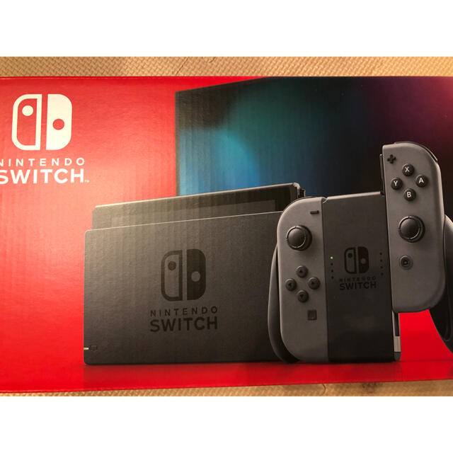 Nintendo switch 本体　グレー