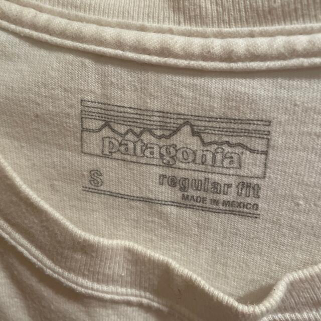 patagonia(パタゴニア)のPatagonia パタゴニア 半袖 白 Tシャツ Sサイズ  レディースのトップス(Tシャツ(半袖/袖なし))の商品写真