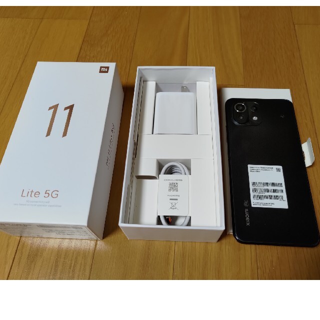 Xiaomi Mi 11 Lite 5G 6+128GB SIMフリー  美品 スマホ/家電/カメラのスマートフォン/携帯電話(スマートフォン本体)の商品写真