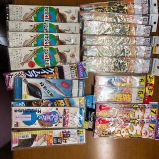 早い者勝ちまとめて安い！投げ釣り仕掛け19点セット(ルアー用品)