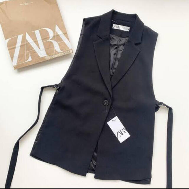 ZARA ノースリーブ　ジャケット　ベスト