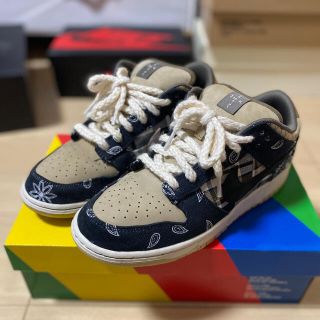 ナイキ(NIKE)のnike travis scott dunk low(スニーカー)