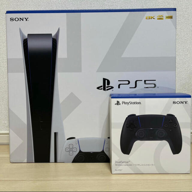 SONY - PlayStation 5 本体、別売りコントローラー1個セット（新品未使用）