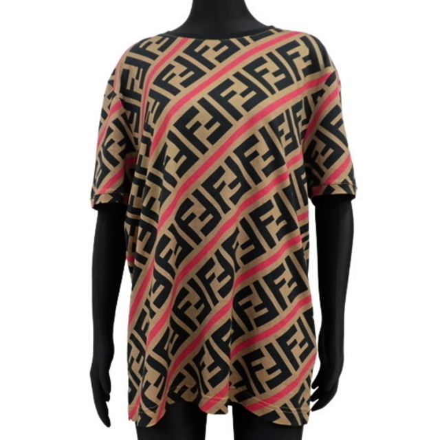 FENDI ZUCCA DIAGONAL Tシャツ FY0894 A7A8