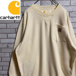 カーハート(carhartt)の90s カーハート メキシコ製 S デッドストック ビッグシルエット ロゴタグ(スウェット)