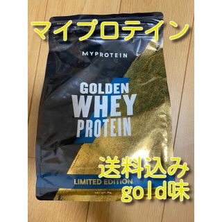 マイプロテイン(MYPROTEIN)のゴールド味　マイプロテイン　ゴールデンホエイプロテイン　1kg1キロ　限定品(プロテイン)