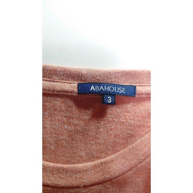 ABAHOUSE(アバハウス)の美品　ABAHOUSE（アバハウス）　半袖Tシャツ　Lサイズ メンズのトップス(Tシャツ/カットソー(半袖/袖なし))の商品写真