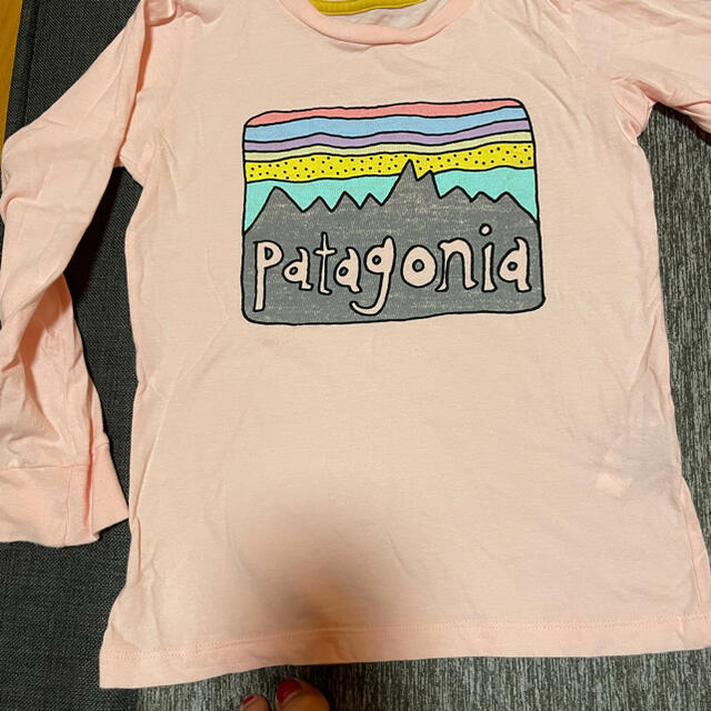 patagonia(パタゴニア)のたおさん専用パタゴニアtシャツ  キッズ/ベビー/マタニティのキッズ服女の子用(90cm~)(Tシャツ/カットソー)の商品写真