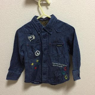 ジャンクストアー(JUNK STORE)のデニム風シャツ(Tシャツ/カットソー)