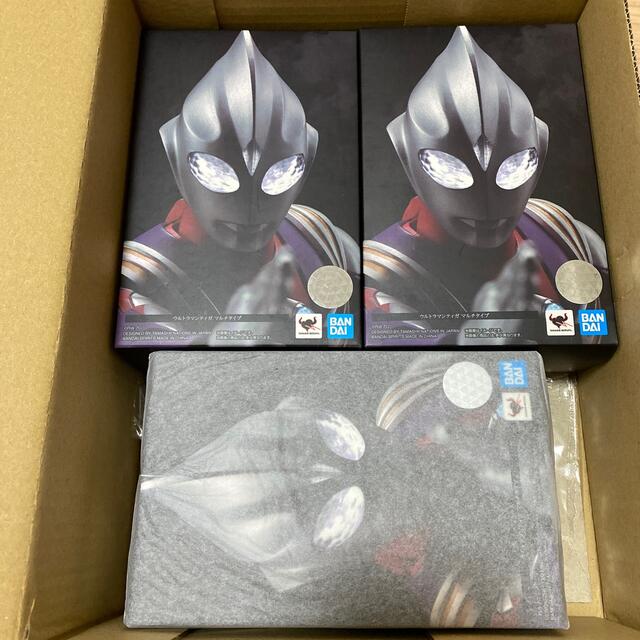 3体 S.H.Figuarts(真骨彫製法)ウルトラマンティガ マルチタイプ-