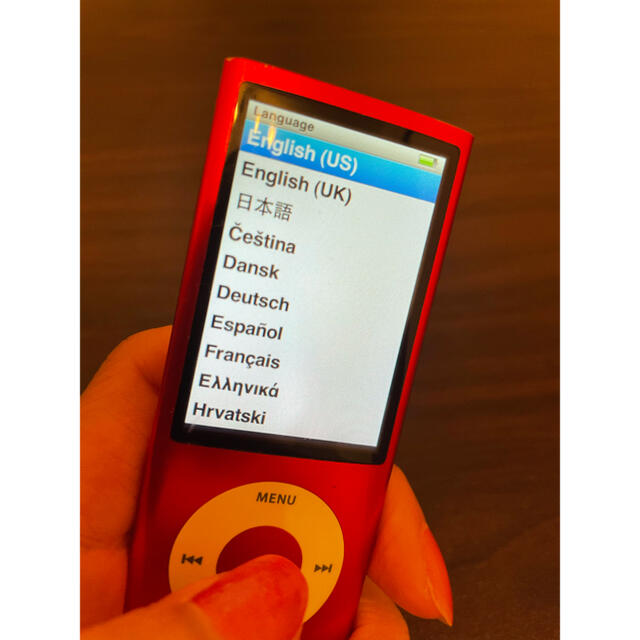 iPod(アイポッド)のiPod スマホ/家電/カメラのオーディオ機器(ポータブルプレーヤー)の商品写真