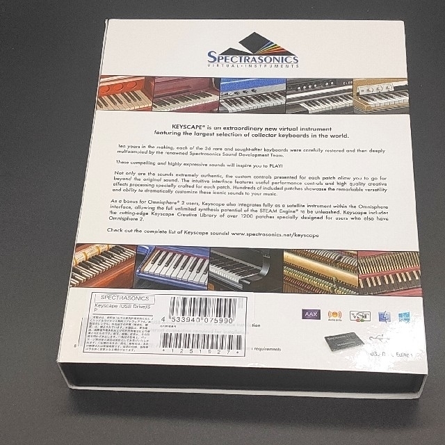Spectrasonics Keyscape プラグインソフト 楽器のDTM/DAW(ソフトウェア音源)の商品写真
