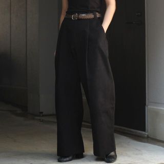 studio nicholson volume pants M ほぼ新品(スラックス)