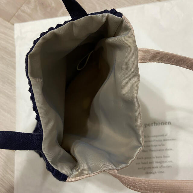 mina perhonen(ミナペルホネン)のミナペルホネン　ミニバッグ　アネモネ　タンバリン レディースのバッグ(トートバッグ)の商品写真