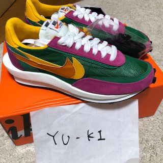 sacai - 新品ナイキ sacai LD ワッフルサカイ パイン グリーン27.0の