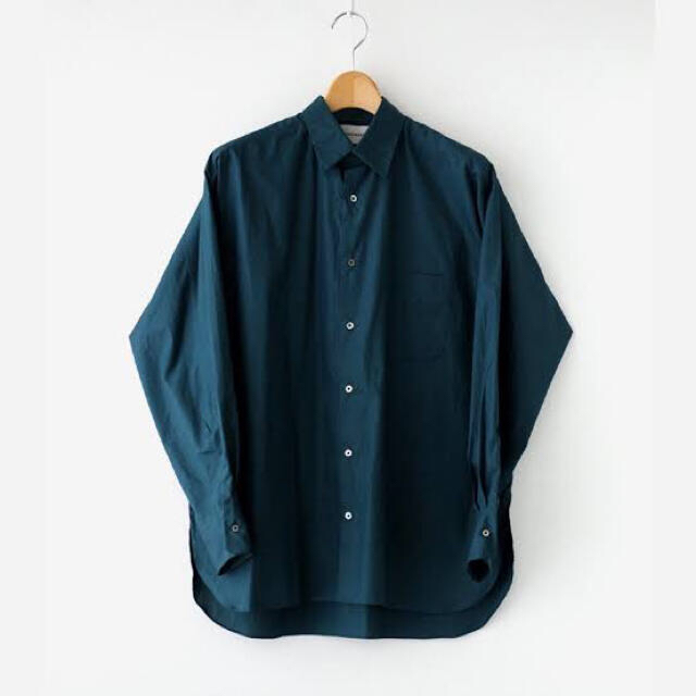 MARKAWEAR(マーカウェア)のマーカウェアCOMFORT FIT SHIRT PETROLEUM BLUE 1 メンズのトップス(シャツ)の商品写真