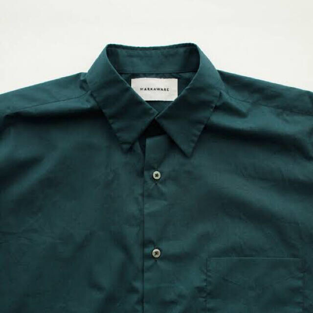 MARKAWEAR(マーカウェア)のマーカウェアCOMFORT FIT SHIRT PETROLEUM BLUE 1 メンズのトップス(シャツ)の商品写真