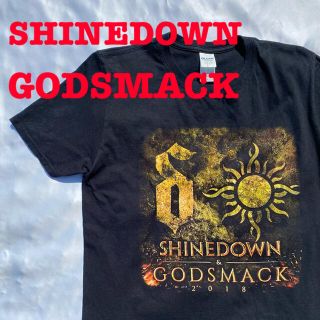 ミルクボーイ(MILKBOY)のSHINEDOWN GODSMACK Tシャツ metal バンド　ヴィンテージ(Tシャツ/カットソー(半袖/袖なし))