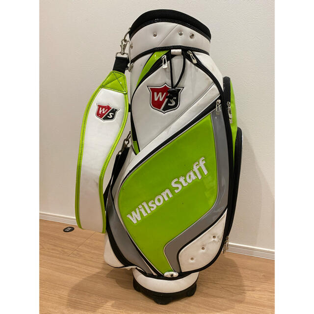 wilson(ウィルソン)の期間限定値引き ¥6900→¥6000 ウィルソン キャディバッグ 送料込 スポーツ/アウトドアのゴルフ(バッグ)の商品写真