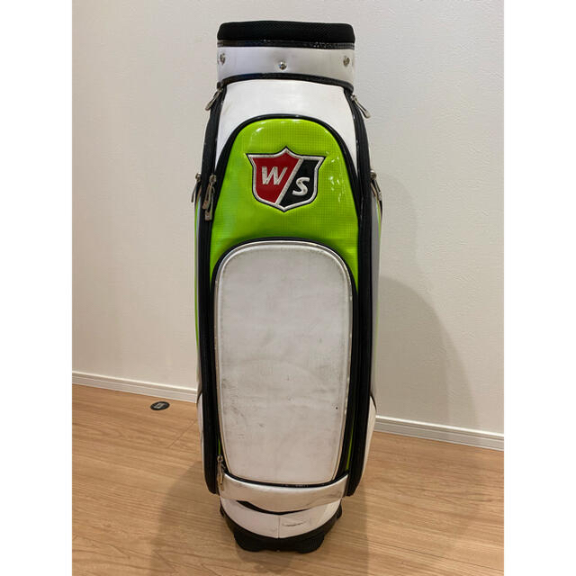 wilson(ウィルソン)の期間限定値引き ¥6900→¥6000 ウィルソン キャディバッグ 送料込 スポーツ/アウトドアのゴルフ(バッグ)の商品写真