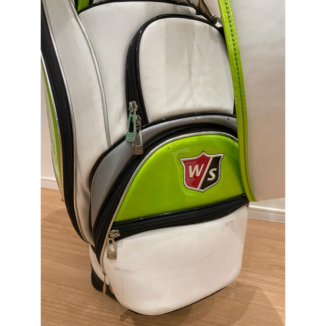 wilson(ウィルソン)の期間限定値引き ¥6900→¥6000 ウィルソン キャディバッグ 送料込 スポーツ/アウトドアのゴルフ(バッグ)の商品写真