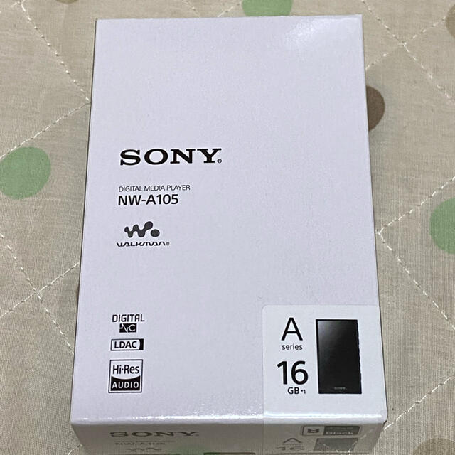 WALKMAN(ウォークマン)のSONY WALKMAN NW-A105/BM スマホ/家電/カメラのオーディオ機器(ポータブルプレーヤー)の商品写真